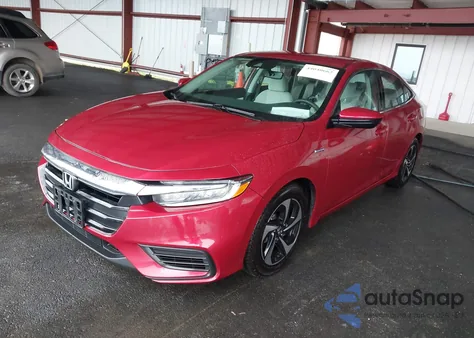 2021 Honda Insight Ex z USA, uszkodzony, nr VIN 19XZE4F56ME004862